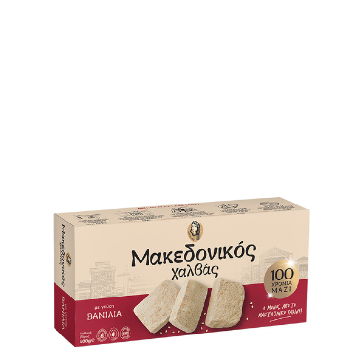 Halvas Makedonikos Vanille (400g) Haitoglou