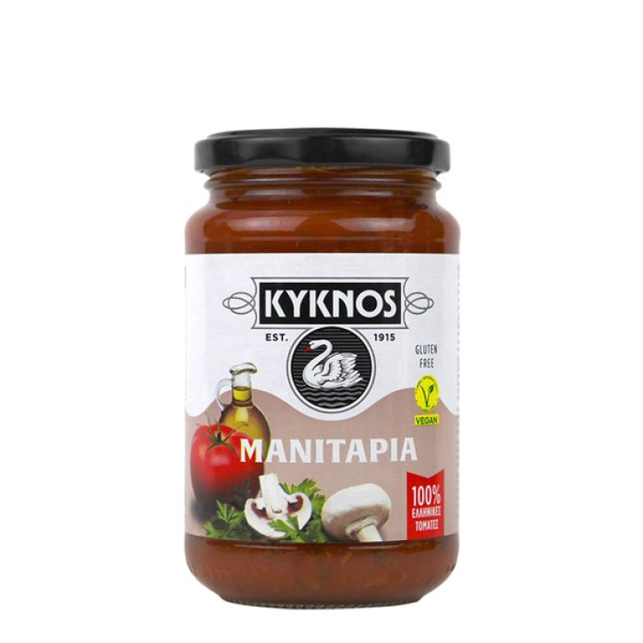 Tomatensauce mit Champignons (350g) Kyknos