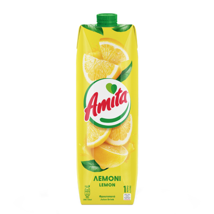 Zitronensaftgetränk 12% (1000ml) Amita