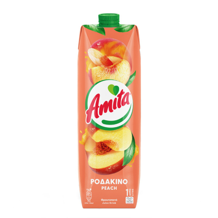 Pfirsichsaftgetränk 35% (1000ml) Amita