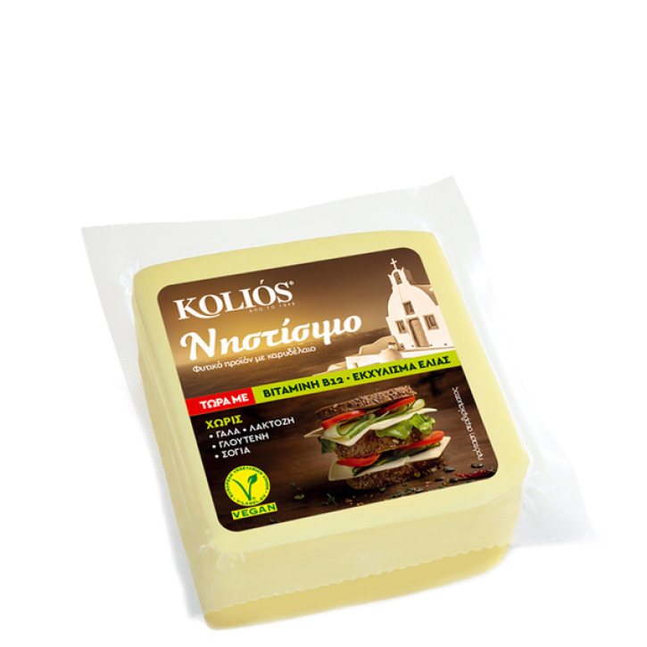 Schnittkäse Fast Vegan gelb Nistisimo (400g) Kolios