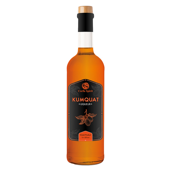 Likör Kumquat (1L) Corfu Spirit