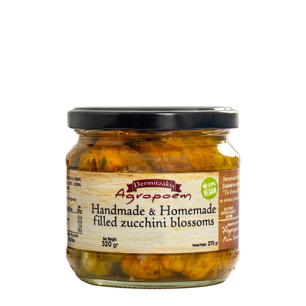 Zucchini Blüten gefüllt (350g) Dermitzakis