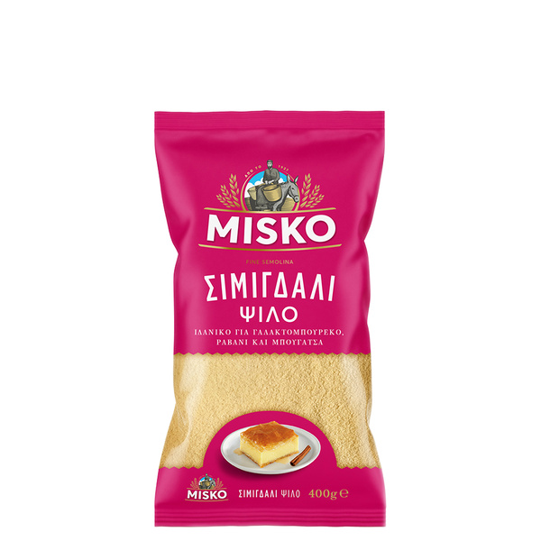 Grieß Simigdali fein (400g) Misko